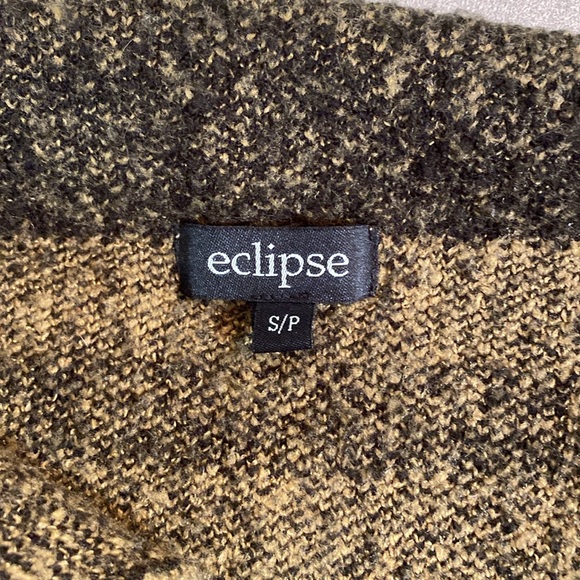 Eclipse - comfy open cardigan sweater/jacket. Size S - Picture 3 of 9